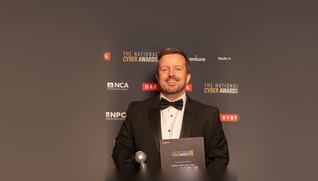 CybExer Wins Critical National Infrastructure Award at UK National Cyber Awards 2026 image